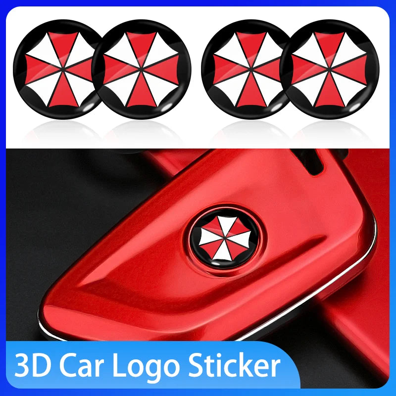 Umbrella Corp Style Sticker – Universal Gloss Logo Decal