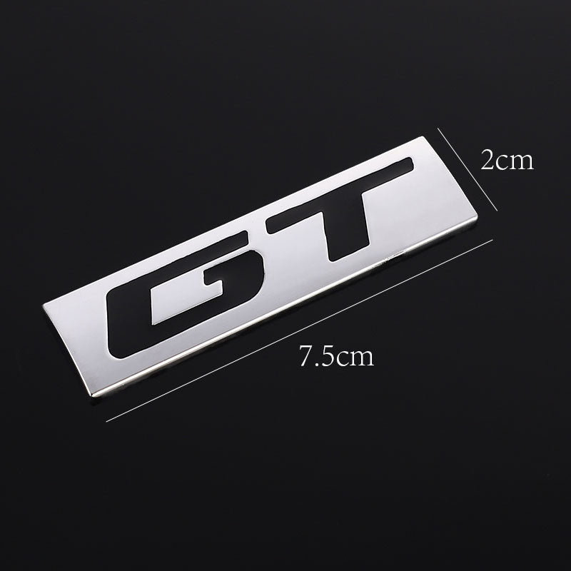 Turbocharged hybrid metal car sticker ATS Car Design