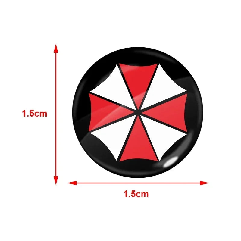 Umbrella Corp Style Sticker – Universal Gloss Logo Decal