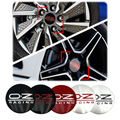 OZ Style Wheel Center Cap Stickers – 3D Hub Cap Emblem Set