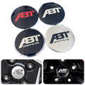 ABT Style Wheel Center Cap Stickers – 3D Hub Cap Emblem Set
