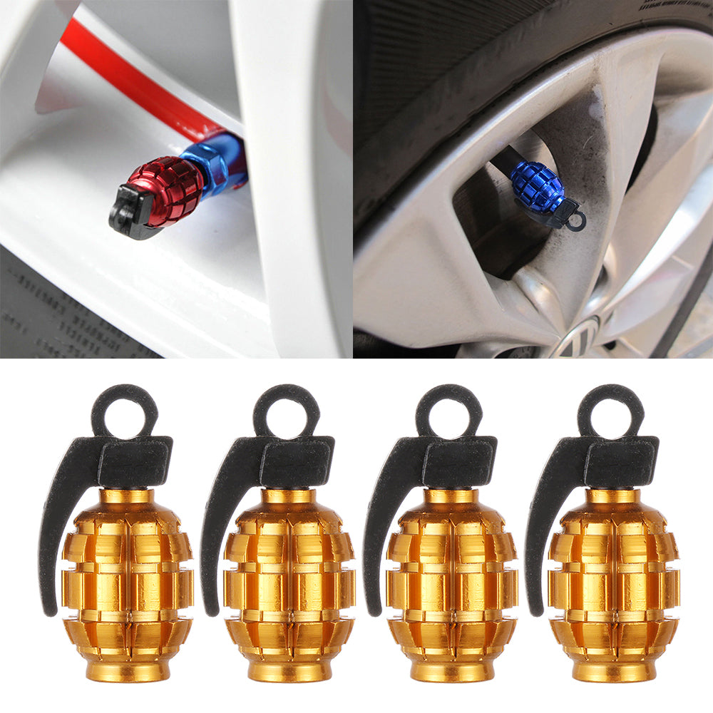 2pcs Car Tire Wheel Rim Stem Air Valve Caps ATS Car Design