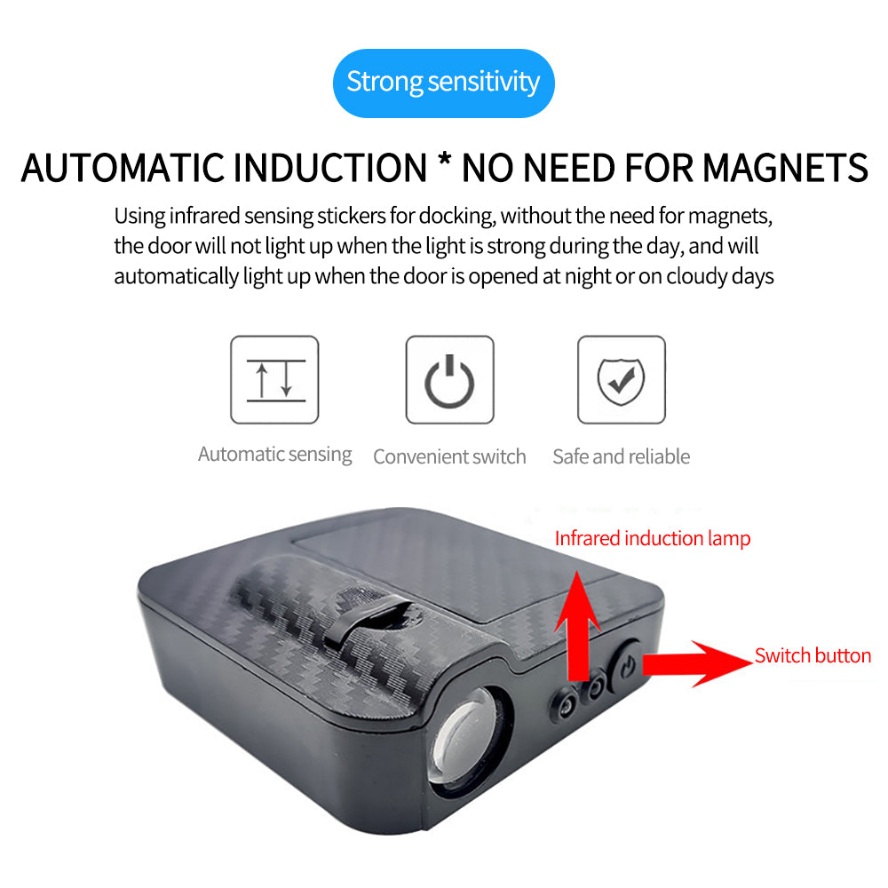 Angel Wings Door Entry Lights – Welcome Projection