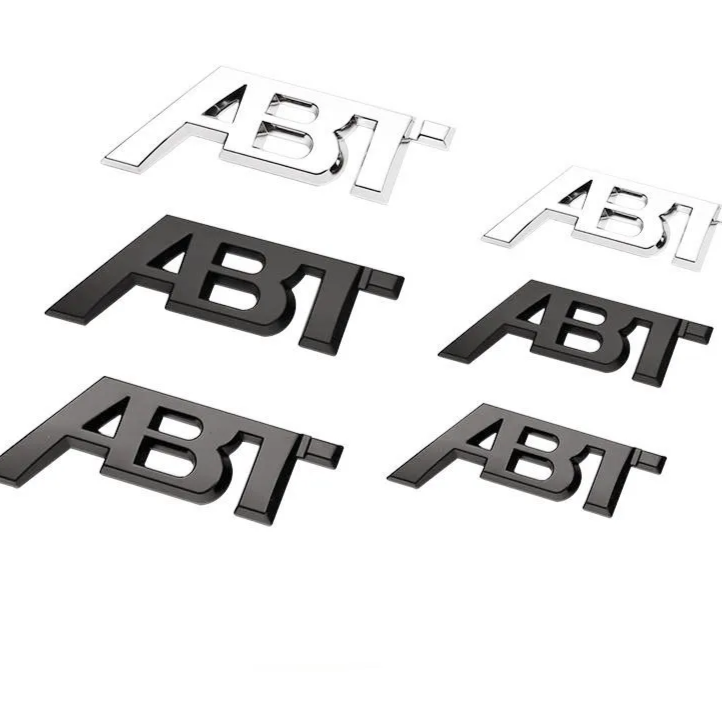 ABT Style Badge Emblem – Universal 3D Metal Logo