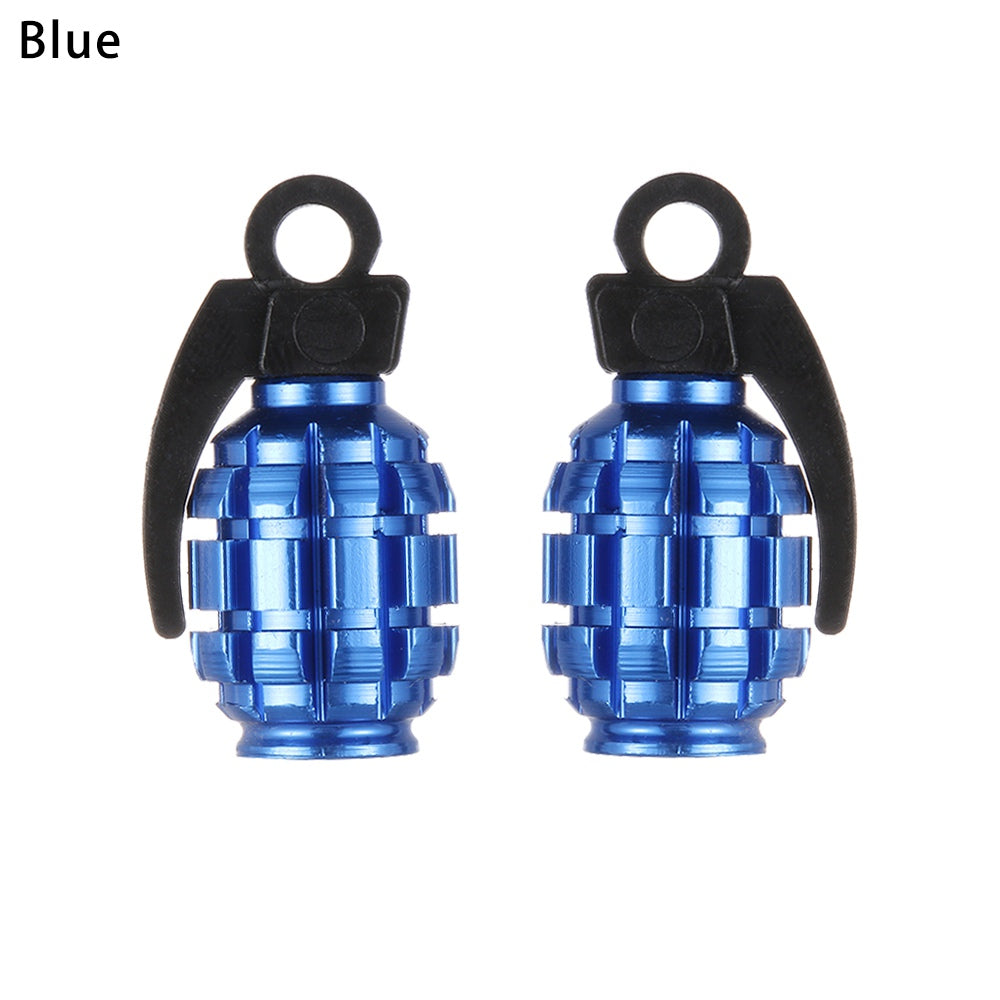 2pcs Car Tire Wheel Rim Stem Air Valve Caps ATS Car Design