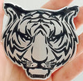 Aluminum Alloy Animal Sticker Car Modification Label ATS Car Design