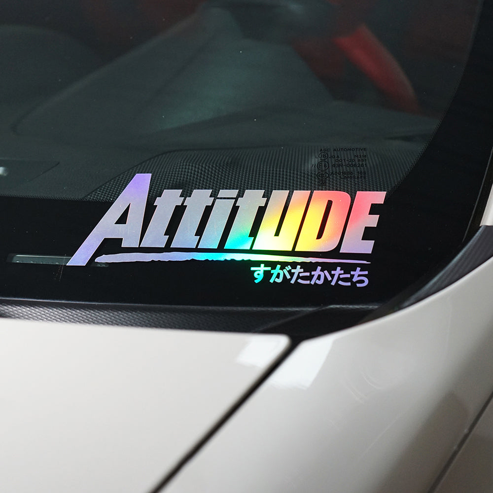 Personality JDM Play Car Attitude Body Window Car Decoration Reflective Stickers Waterproof ATS Car Design