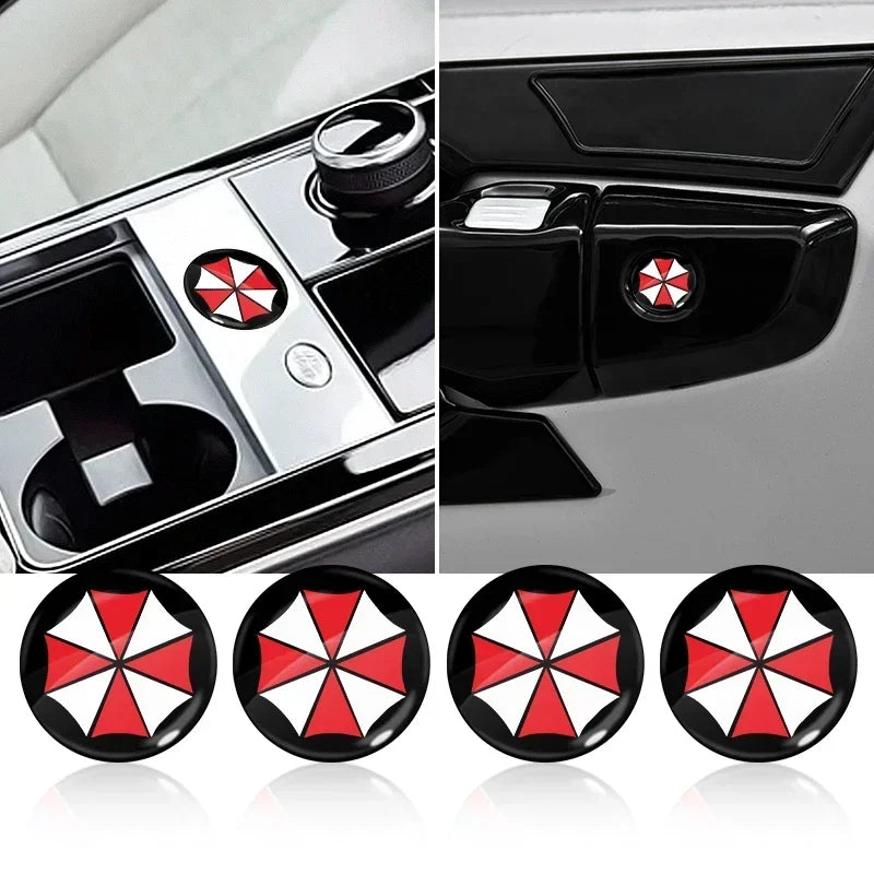Umbrella Corp Style Sticker – Universal Gloss Logo Decal