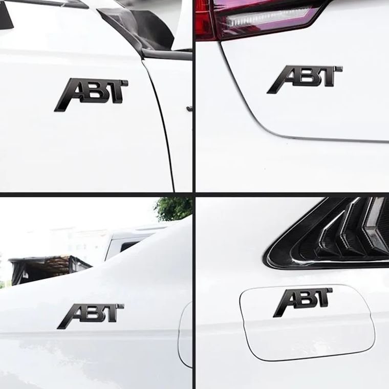 ABT Style Badge Emblem – Universal 3D Metal Logo