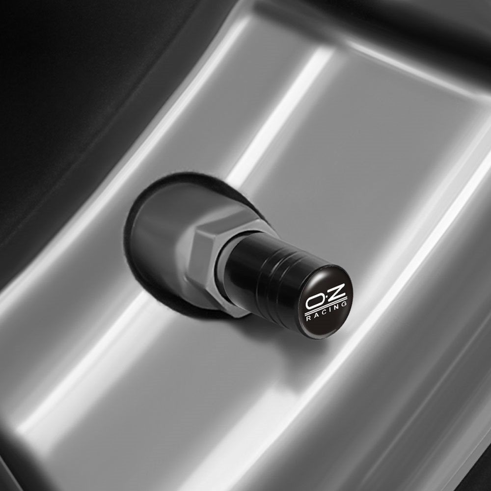 OZ Racing Style Tire Valve Caps – Universal Aluminum Air Valve Covers
