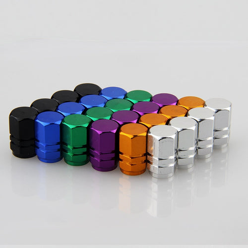 Aluminum Alloy Car Wheel Tyre Tire Valve Rim Stem Caps ATS Car Design