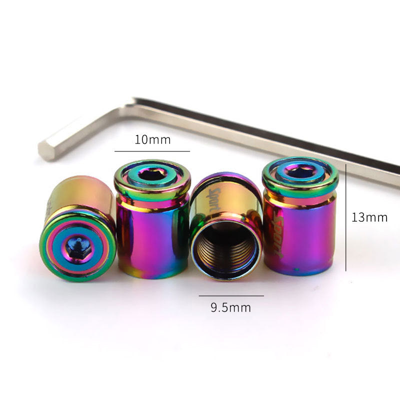 Creative Anti-theft Valve Tire Hat Modification ATS Car Design