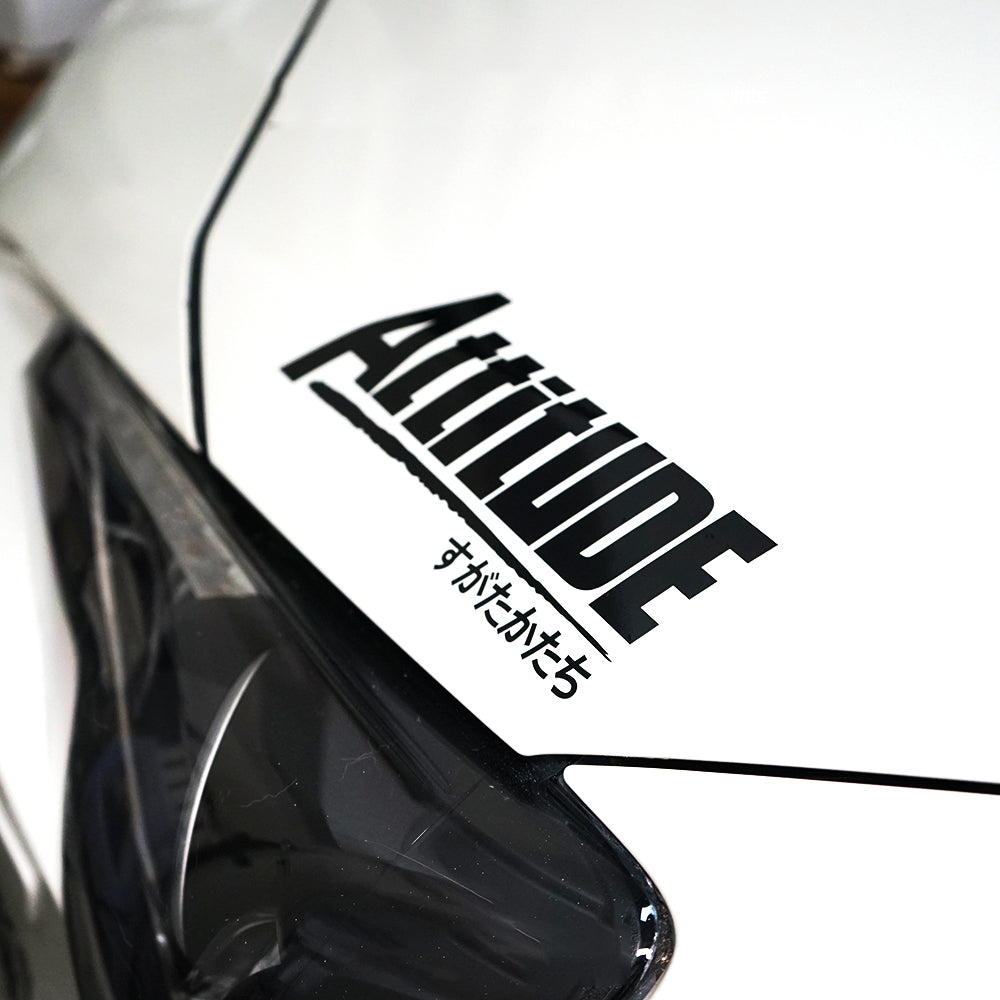 Personality JDM Play Car Attitude Body Window Car Decoration Reflective Stickers Waterproof ATS Car Design