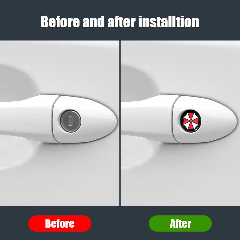 Umbrella Corp Style Sticker – Universal Gloss Logo Decal