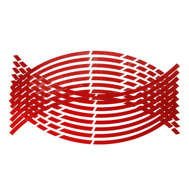 18 Inch car rim wheel with motorcycle rim sticker ATS Car Design