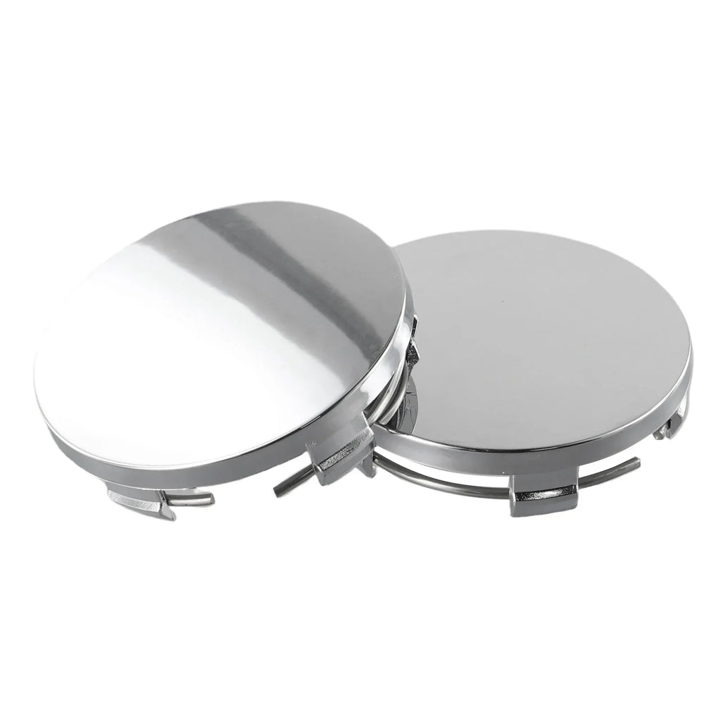 4 PCS 60mm Car Hub Center Covers New ABS Black Silver Universal Car Truck Vehicle Wheel Hub Center Cap Cover Car Accessories ATS Car Design