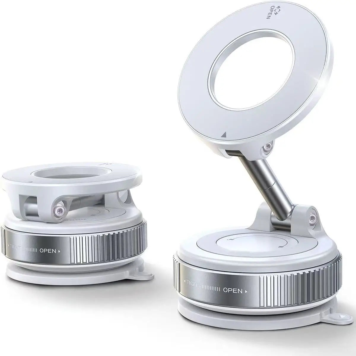 Magnetic Suction Cup Phone Mount for Magsafe 360° Adjustable Magnetic Car Phone Holder Pocket Size Foldable Car Mount ATS Car Design