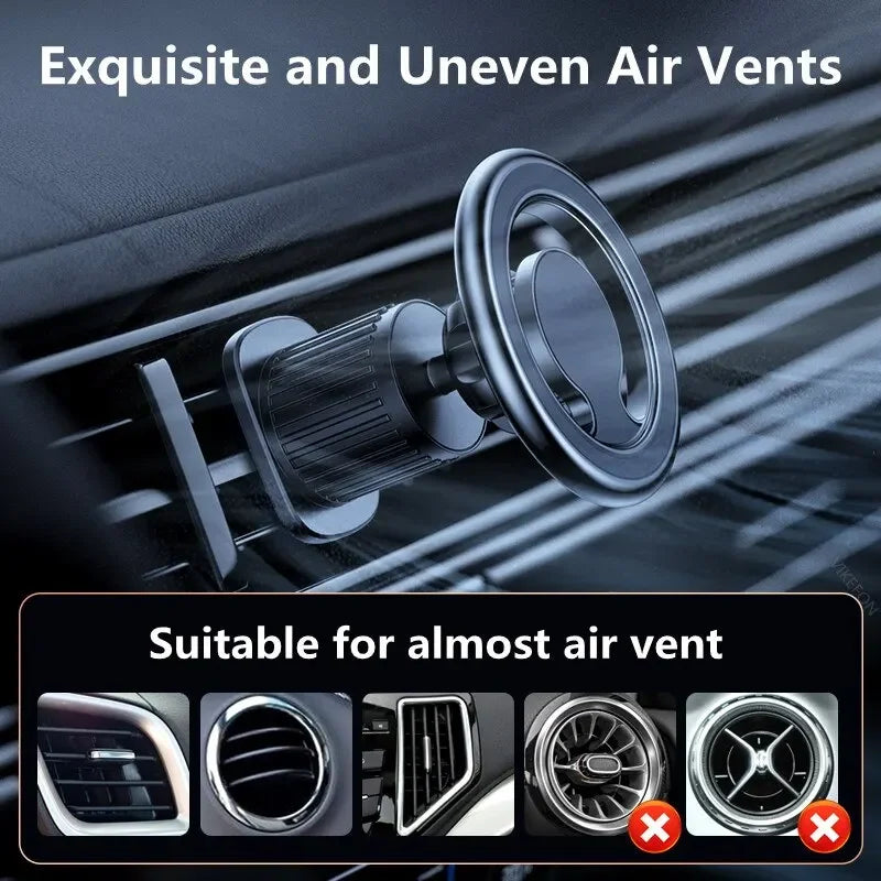 Magnetic Car Phone Holder Stand Magnet Car Mount Support GPS Mobile Bracket in Car For Macsafe iPhone 15 14 13 12 Samsung Xiaomi ATS Car Design
