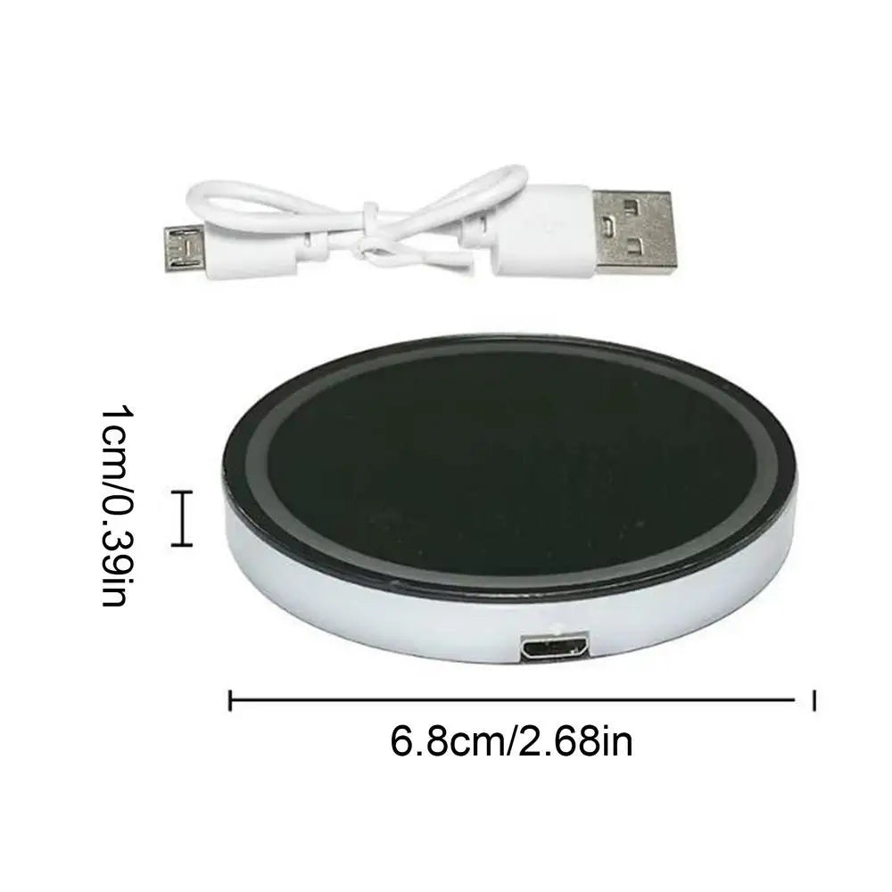 Light up Car Coasters Automotive Light up Cup Holder LED Interior Atmosphere Light Car Accessories Waterproof Cup Pad for Car ATS Car Design