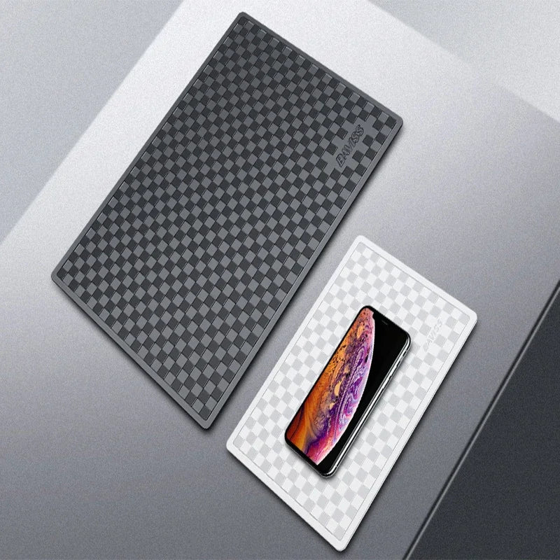 1PC Car Non-Slip Mat Auto Silicone Interior Dashboard Phone Anti-Slip Storage Mat Pads For Car Mobile Phone Car Accessories ATS Car Design