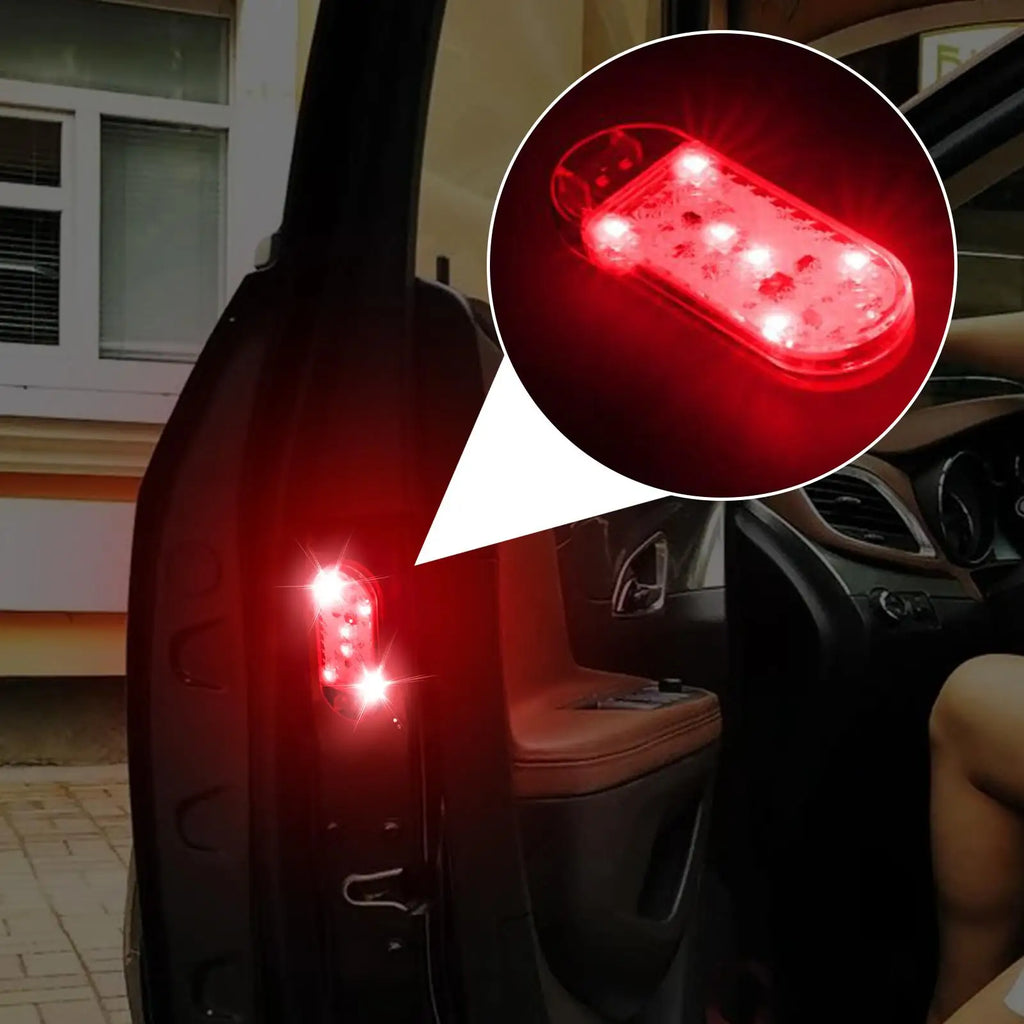 Car Welcome Door Light Magnetic Control LED Car Door Welcome Light Waterproof Lighting Automotive Accessories For Drivers Truck ATS Car Design