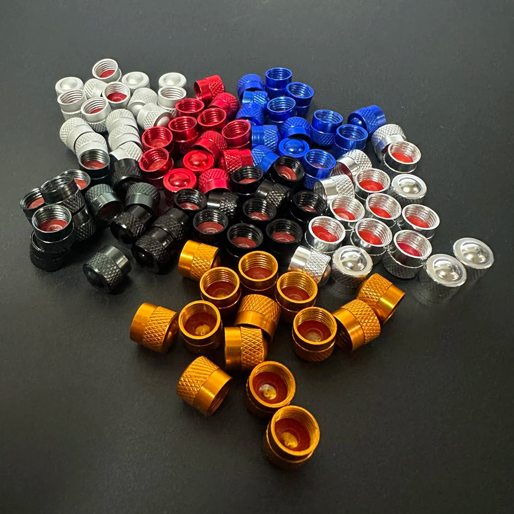 Aluminum Tire Valve Stem Caps – Dustproof Air Valve Covers