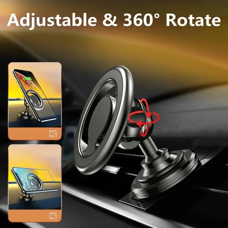 Magnetic Car Phone Holder Stand Magnet Car Mount Support GPS Mobile Bracket in Car For Macsafe iPhone 15 14 13 12 Samsung Xiaomi ATS Car Design