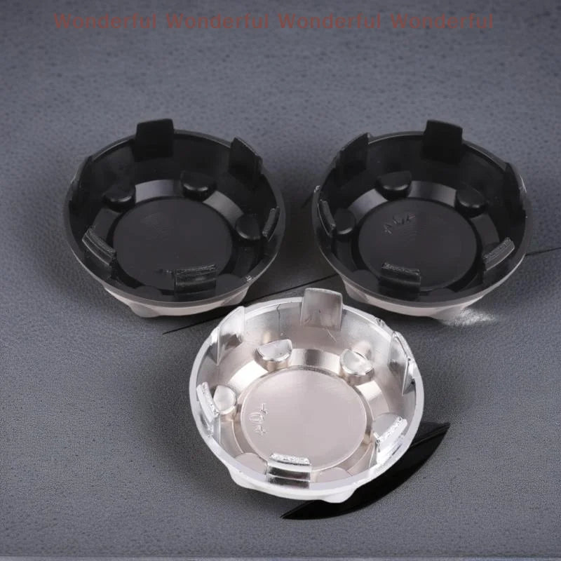 Upgrade 4pcs 68mm 61mm Car Rims Caps, Auto Wheel Center Covers, Dust Proof Hubcaps Hub Emblems ATS Car Design