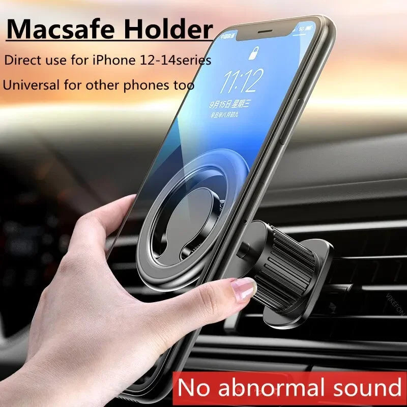 Magnetic Car Phone Holder Stand Magnet Car Mount Support GPS Mobile Bracket in Car For Macsafe iPhone 15 14 13 12 Samsung Xiaomi ATS Car Design