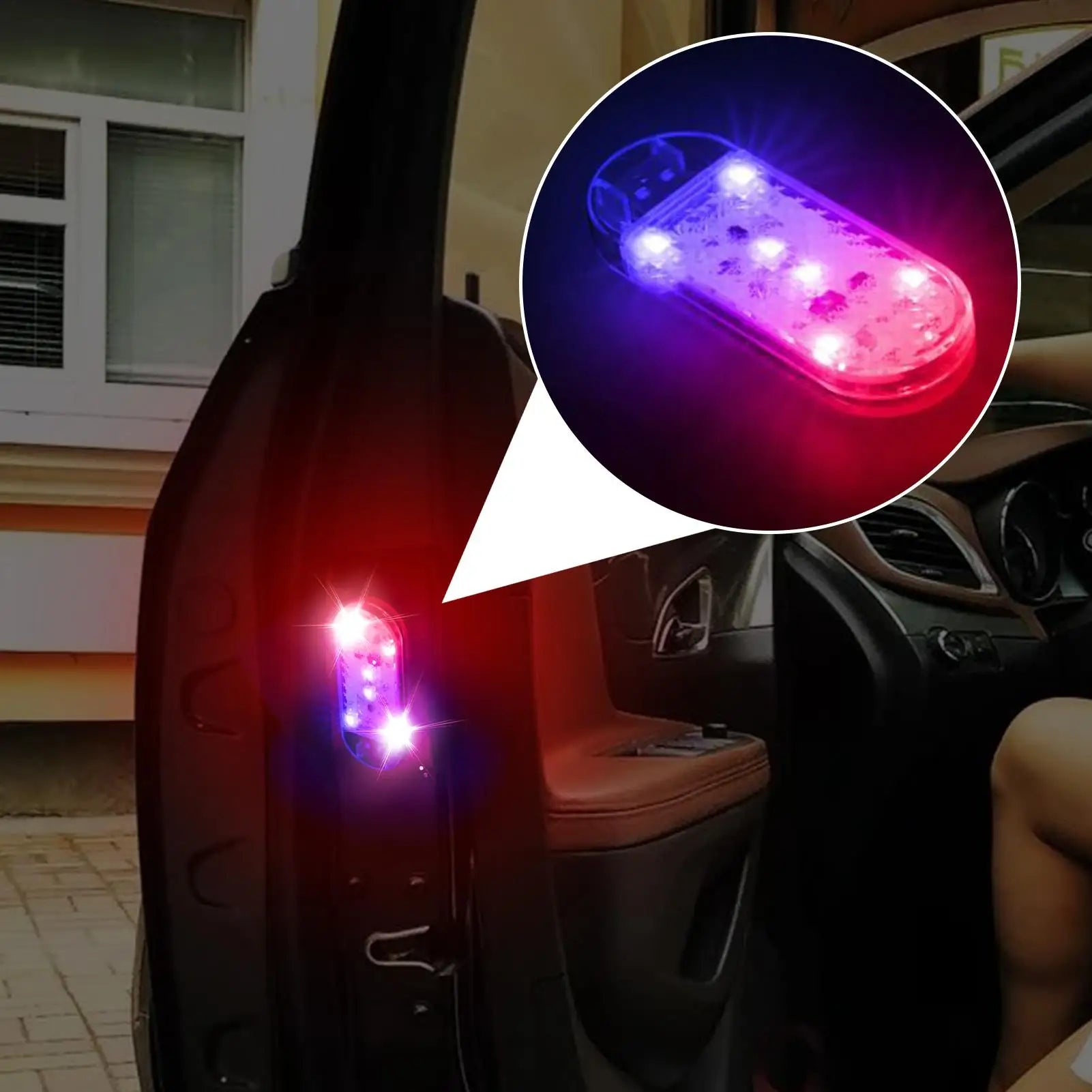 Car Welcome Door Light Magnetic Control LED Car Door Welcome Light Waterproof Lighting Automotive Accessories For Drivers Truck ATS Car Design