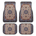 Antique Persian Pattern, Blue Oriental Carpet 4 Pieces Car Floor Mats Car Carpets Full Sets Universal Fit for SUV, Vans Trucks ATS Car Design