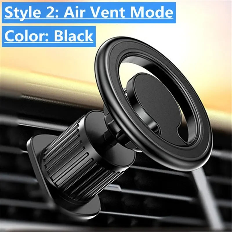 Magnetic Car Phone Holder Stand Magnet Car Mount Support GPS Mobile Bracket in Car For Macsafe iPhone 15 14 13 12 Samsung Xiaomi ATS Car Design