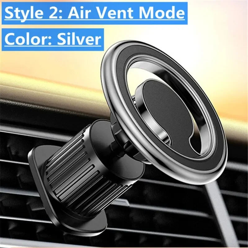 Magnetic Car Phone Holder Stand Magnet Car Mount Support GPS Mobile Bracket in Car For Macsafe iPhone 15 14 13 12 Samsung Xiaomi ATS Car Design