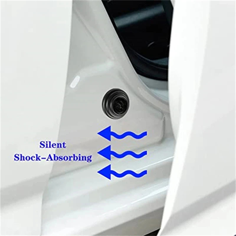 10/20 Pcs Car Door Pads Shock-Absorbing and Silent Mat Anti-collision Silicone Door Protector Stickers Buffer Gasket Accessory ATS Car Design
