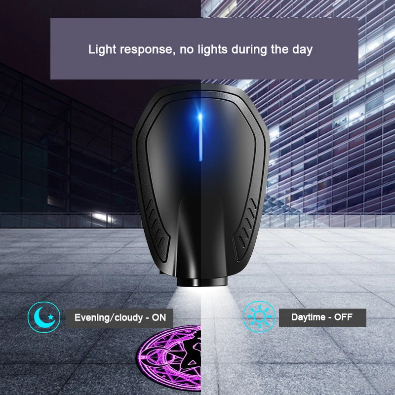 2pcs Universal Car Door Welcome Logo Light Car Styling LED Projector Laser Logo Ghost Shadow Lamp Night Lights Car Accessories ATS Car Design