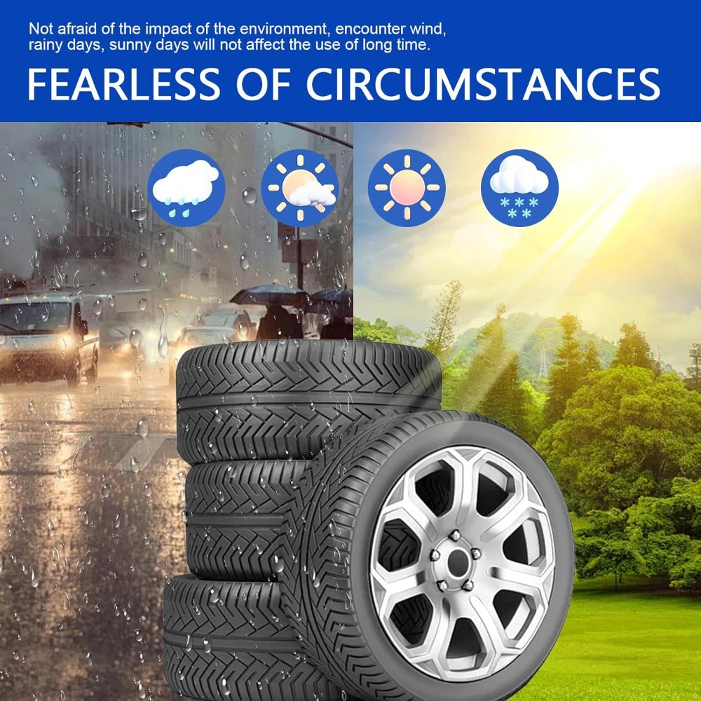 4 PCS Car Wheel Center Cap, Wheel Center Hub Caps Modification Decoration ABS Snap-in Anti-Falling Fastening Center Caps ATS Car Design