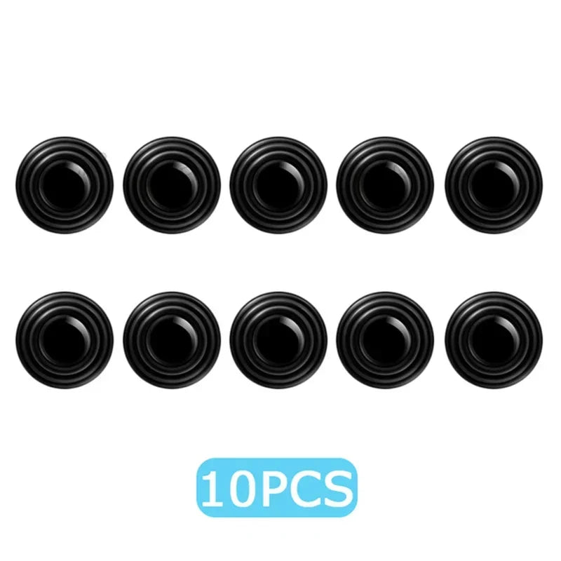 10/20 Pcs Car Door Pads Shock-Absorbing and Silent Mat Anti-collision Silicone Door Protector Stickers Buffer Gasket Accessory ATS Car Design