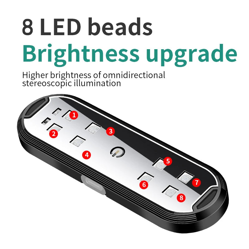 Car door opening warning induction welcome light car door light lighting atmosphere light wiring free modification decoration ATS Car Design