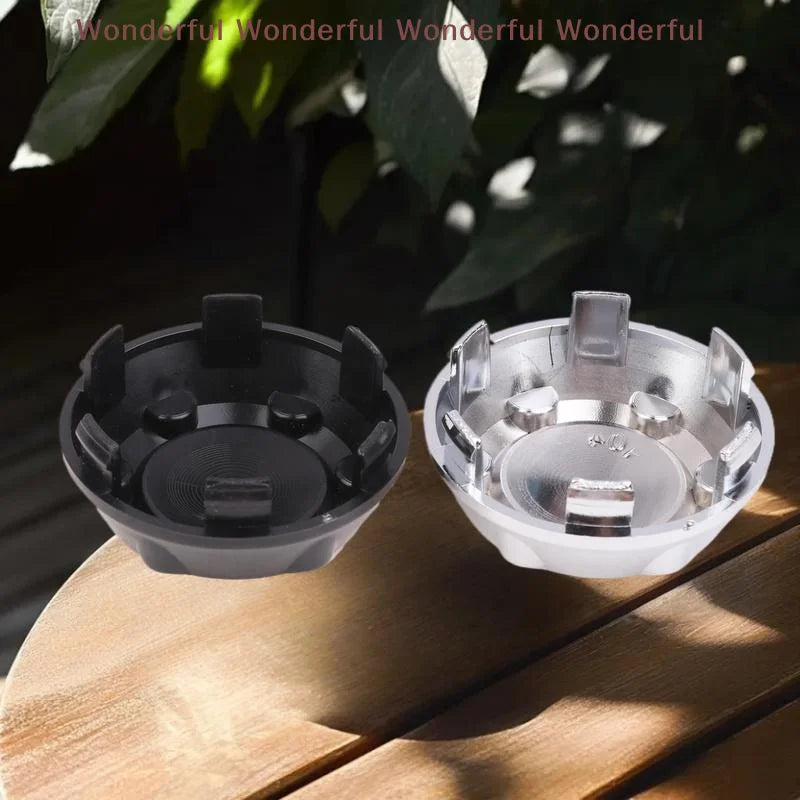 Upgrade 4pcs 68mm 61mm Car Rims Caps, Auto Wheel Center Covers, Dust Proof Hubcaps Hub Emblems ATS Car Design
