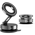 Magnetic Suction Cup Phone Mount for Magsafe 360° Adjustable Magnetic Car Phone Holder Pocket Size Foldable Car Mount ATS Car Design