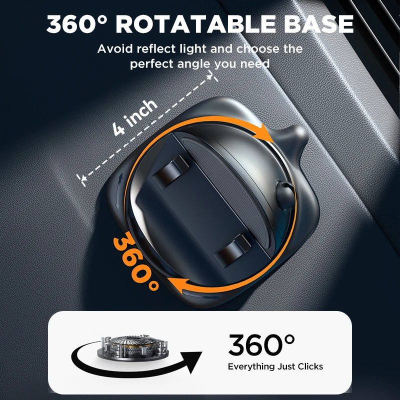 Joyroom Universal Dashboard Car Phone Holder Upgraded Reusable Silicone Phone Mount for Car Dash Anti-Slip Pad Mat Phone Holder ATS Car Design
