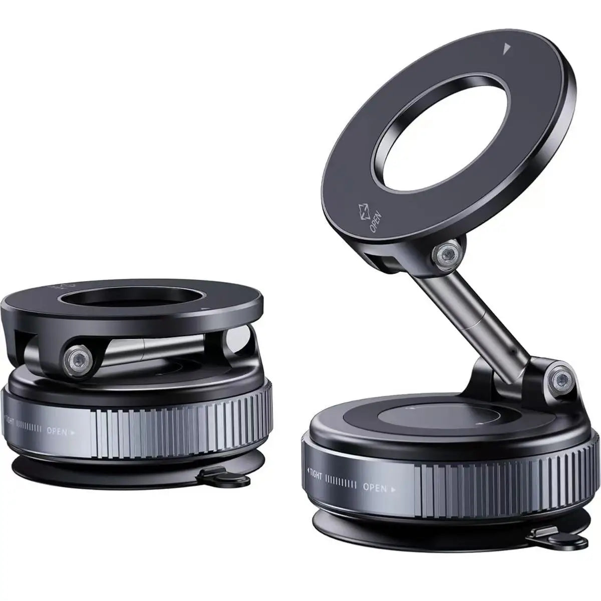 Magnetic Suction Cup Phone Mount for Magsafe 360° Adjustable Magnetic Car Phone Holder Pocket Size Foldable Car Mount ATS Car Design