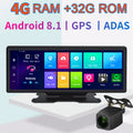 Bluavido 4G ADAS Android Dash Cam Car Dashboard Screen GPS Navigation Dual Camera FHD 1080P Car Video Recorder Night Vision DVR ATS Car Design