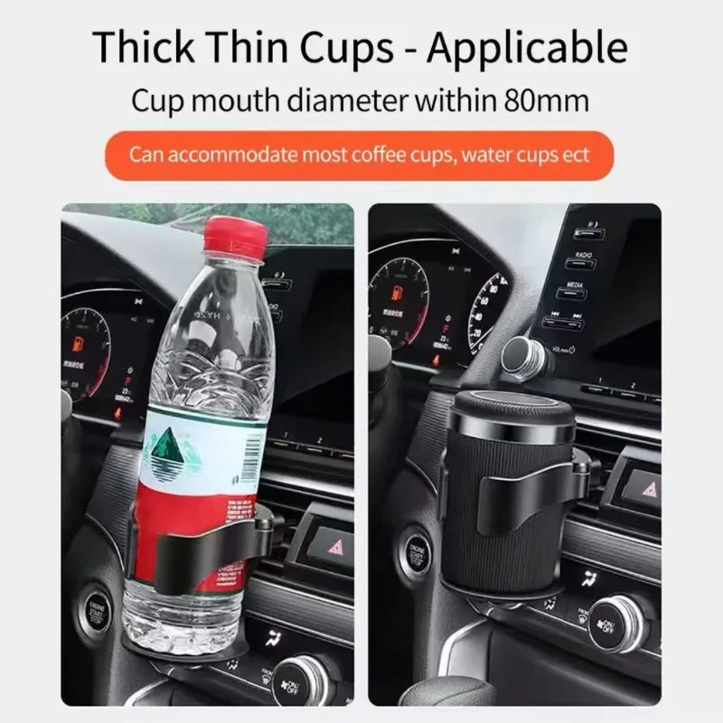Air Vent Cup Holder – Secure Adjustable Drink Mount ATS Car Design