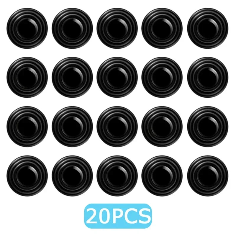 10/20 Pcs Car Door Pads Shock-Absorbing and Silent Mat Anti-collision Silicone Door Protector Stickers Buffer Gasket Accessory ATS Car Design
