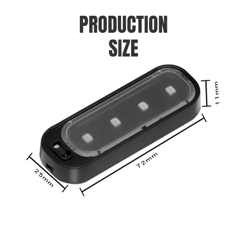 Car Door Lights LED Welcome Light Infrared Sensing Control Auto Open Door Safe Anti-collision Emergency Signal Lamp ATS Car Design