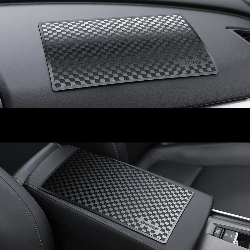 1PC Car Non-Slip Mat Auto Silicone Interior Dashboard Phone Anti-Slip Storage Mat Pads For Car Mobile Phone Car Accessories ATS Car Design