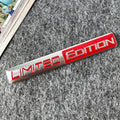 1pcs New LIMITED EDITION Emblem  Car Sticker 3D Aluminium Alloy Material Decorative  Auto Door Side Rear Bumper Sticker ATS Car Design
