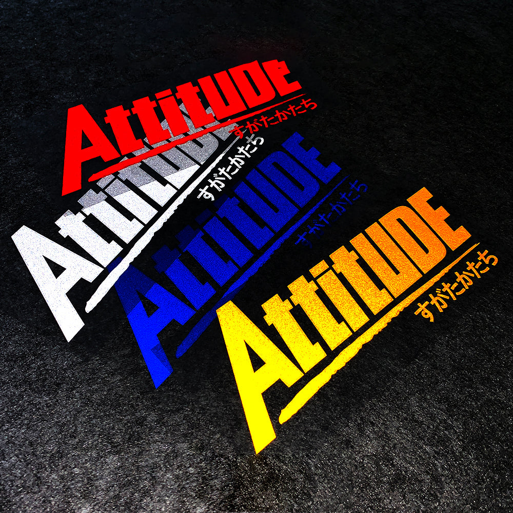 Personality JDM Play Car Attitude Body Window Car Decoration Reflective Stickers Waterproof ATS Car Design