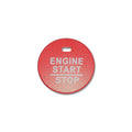 Car Interior Decoration One-key Start Decoration Sticker Key Cover Start Aluminum Alloy ATS Car Design
